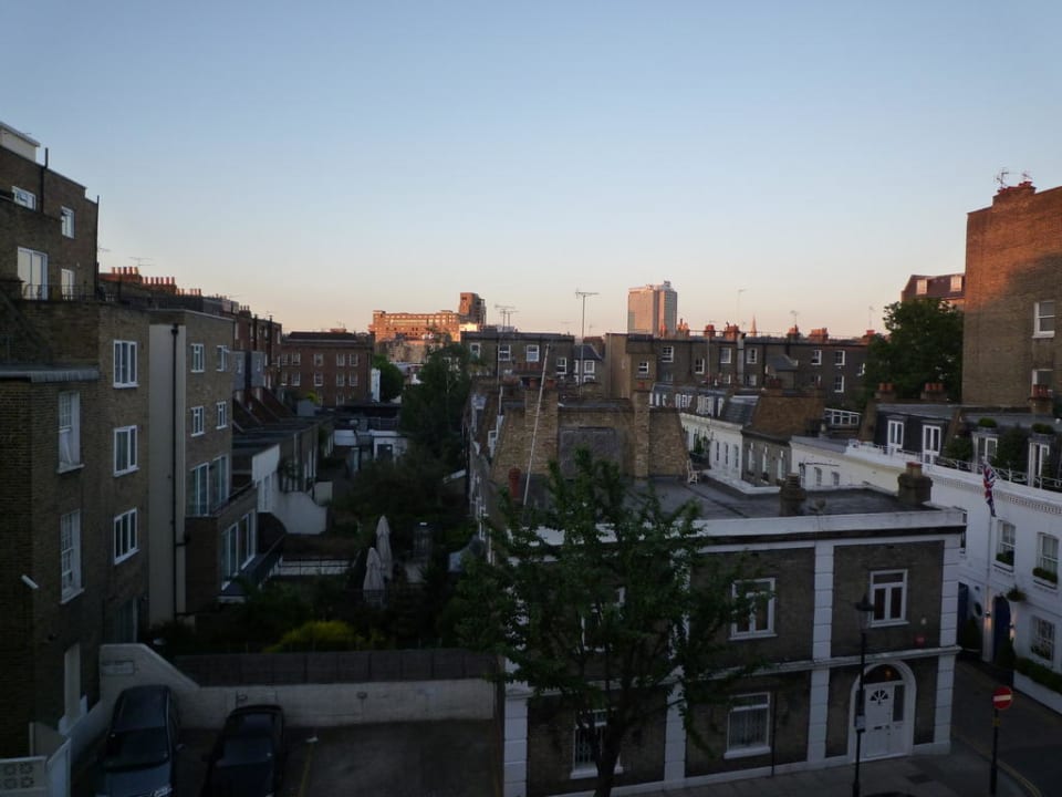 Aussicht vom Fenster aus Hotel Templeton Place