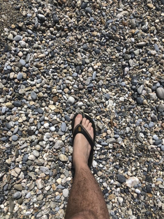 Der Strand besteht aus 3 verschiedenen Teilen Club Turtas Beach Hotel