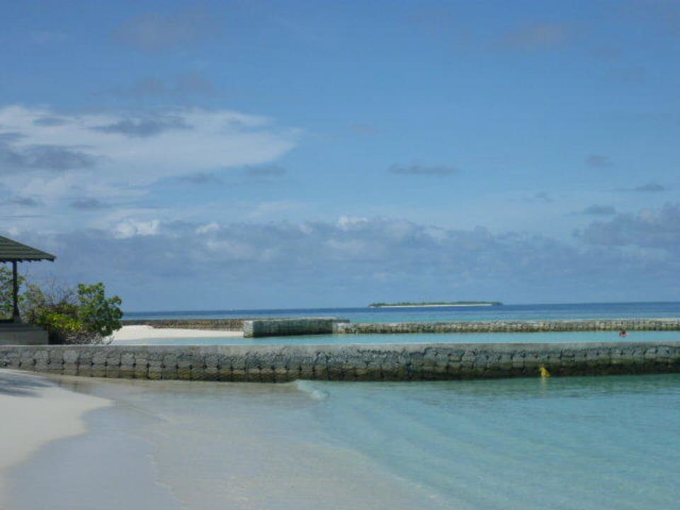 Strand an derSüd/Ost Seite Adaaran Select Meedhupparu Island Resort - Premium All Inclusive