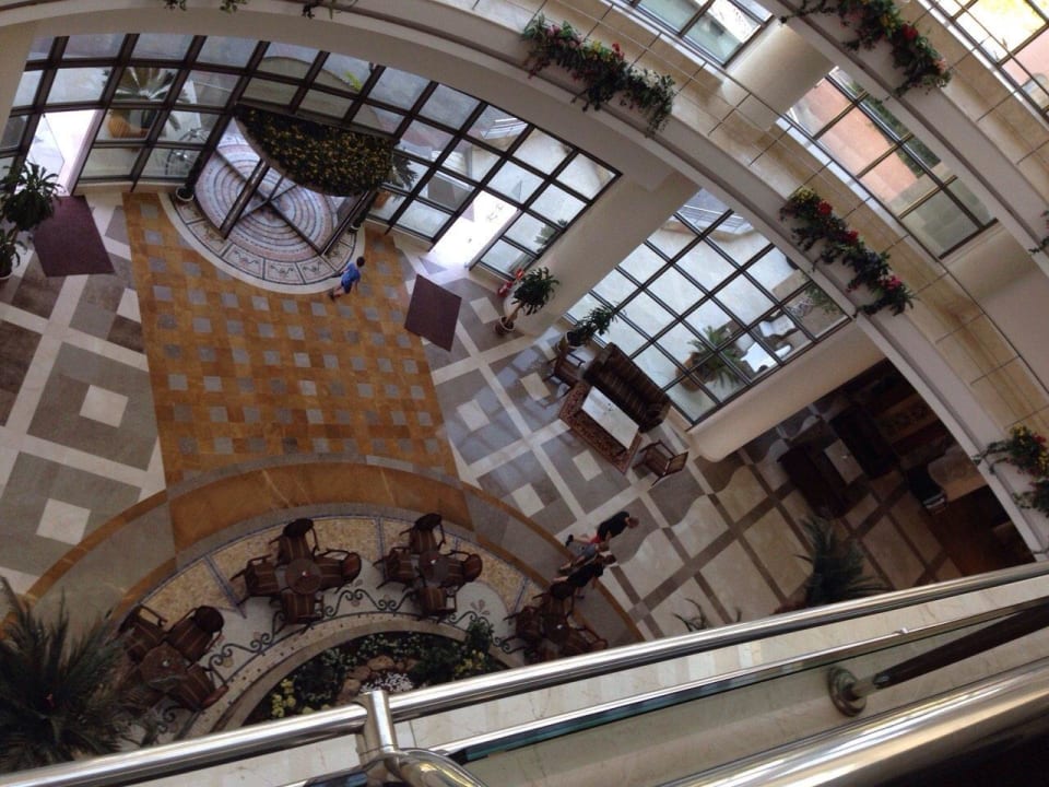 Blick vom 5. Stock Saphir Resort & Spa