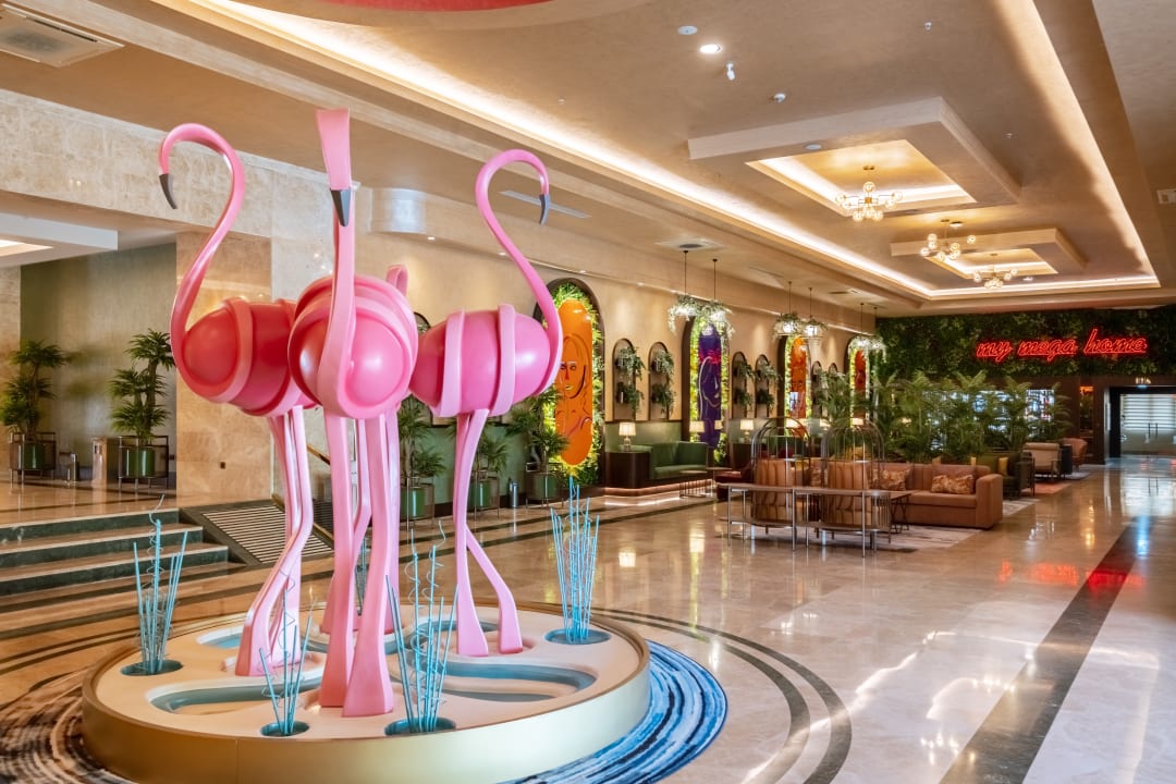 Lobby Megasaray WestBeach Antalya