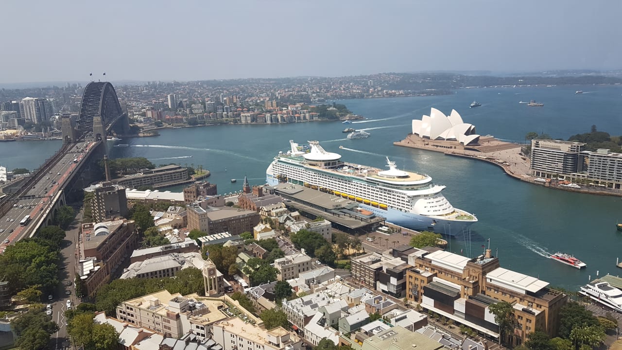 Ausblick Hotel Shangri-La Sydney