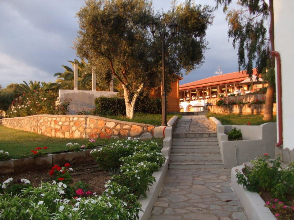 Unterwegs zum Frühstück Blue Dolphin Resort Hotel