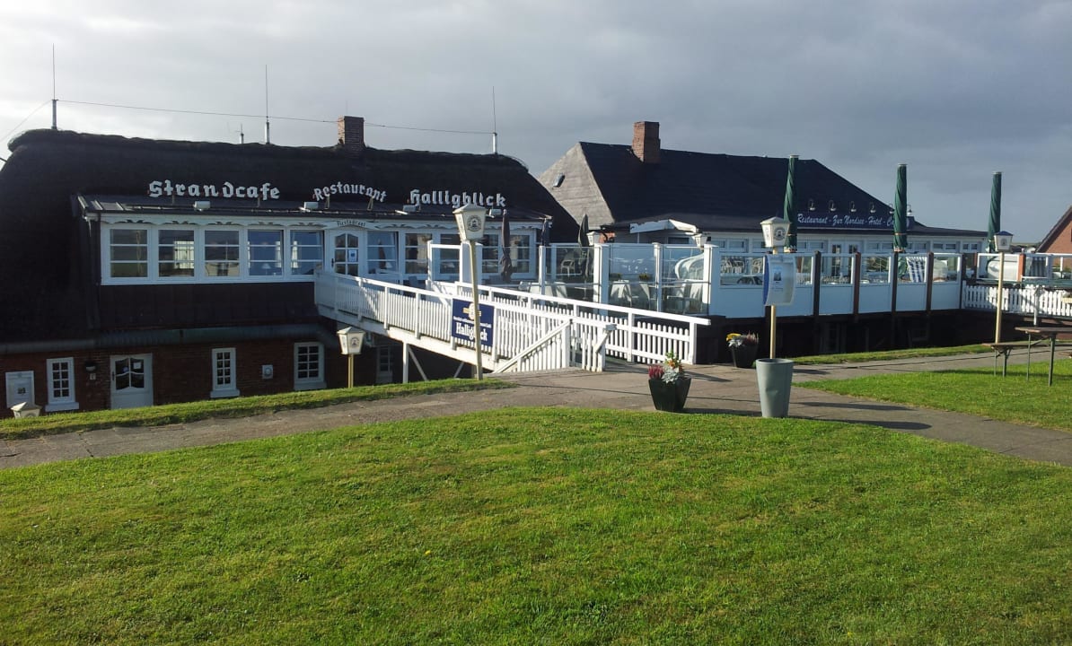 Außenansicht vom Deich Hotel Zur Nordsee