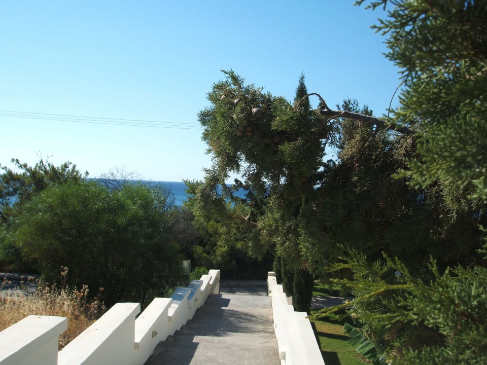 Treppe zum Strand Mitsis Rodos Village