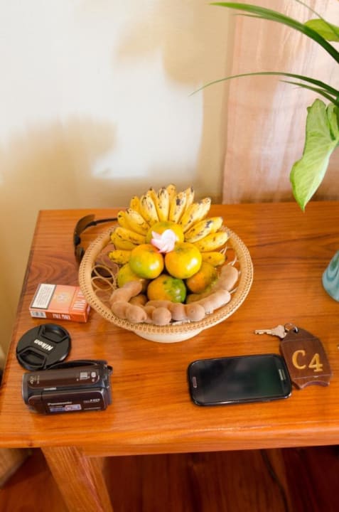 Ein toller Fruchtkorb für uns Hotel Villa Saykham