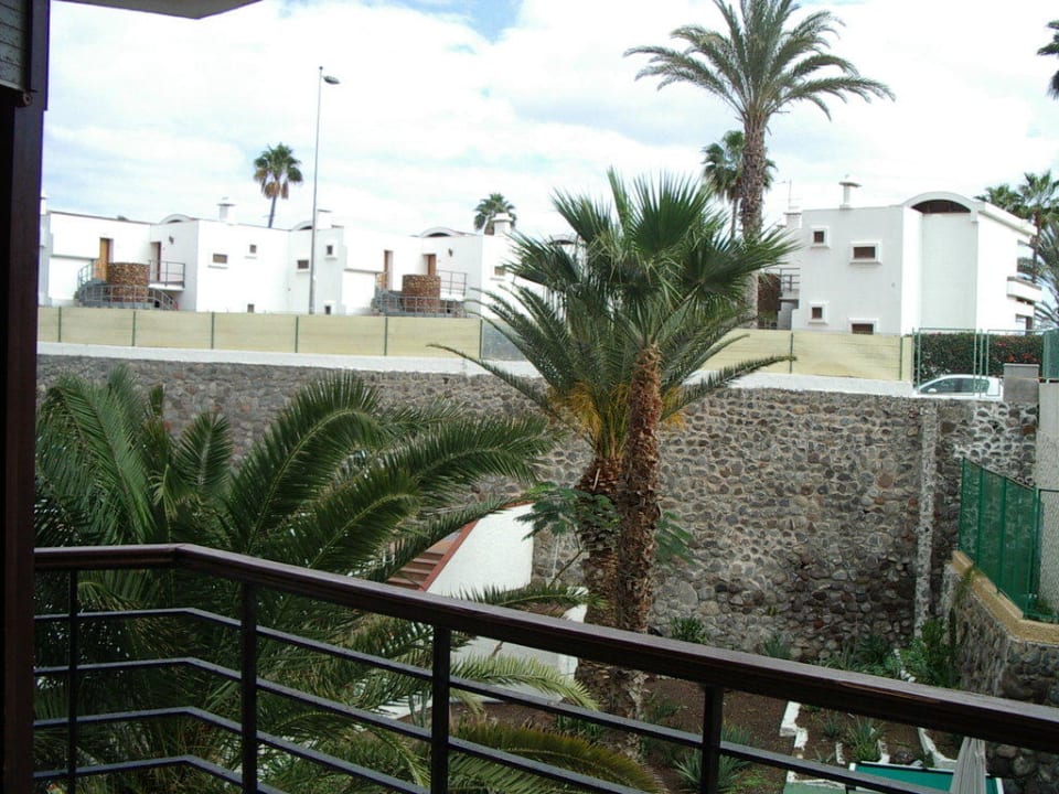 Blick vom Balkon Hotel Guinea