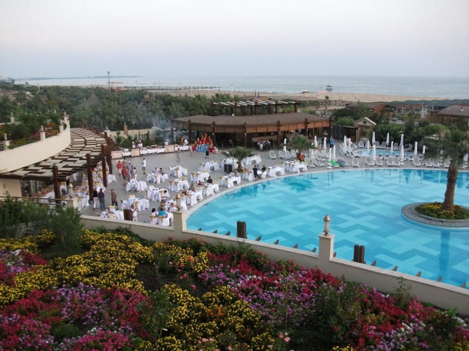 Unser Ausblick vom Balkon Seamelia Beach Resort