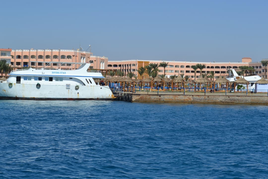 Ausblick zum Dana Beach Pickalbatros Dana Beach Resort - Hurghada