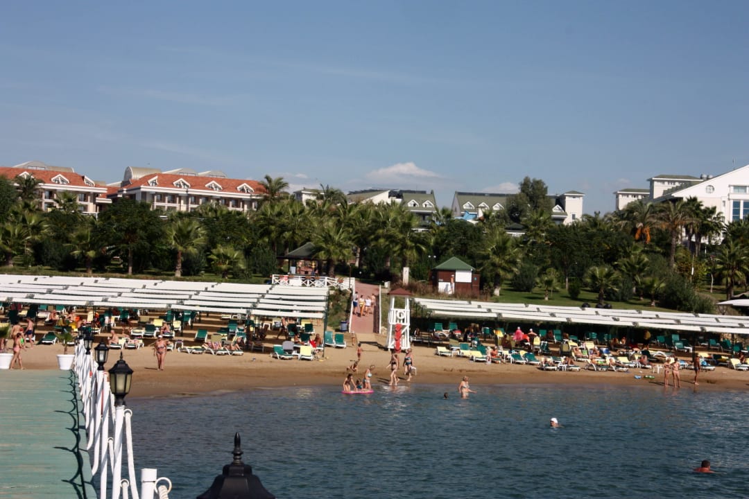 Blick vom Steg Hotel Turan Prince