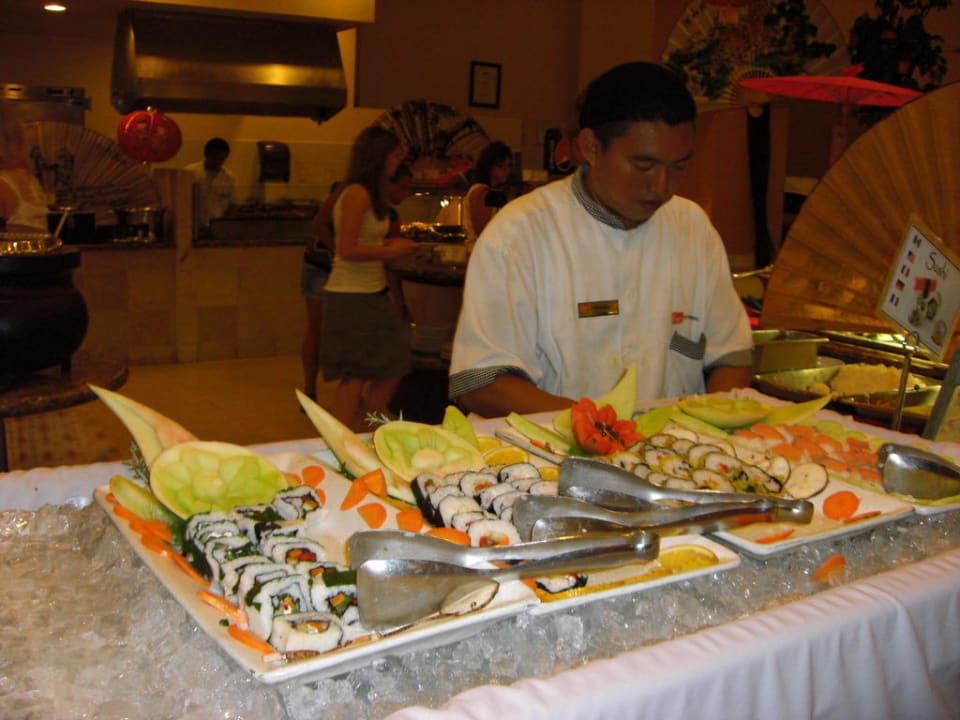 Japanischer Abend im Buffetrestaurant Viva Azteca by Wyndham - All Inclusive Resort