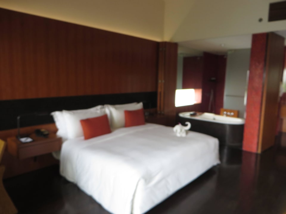 Badezimmer im Hintergrund Anantara Chiang Mai Resort