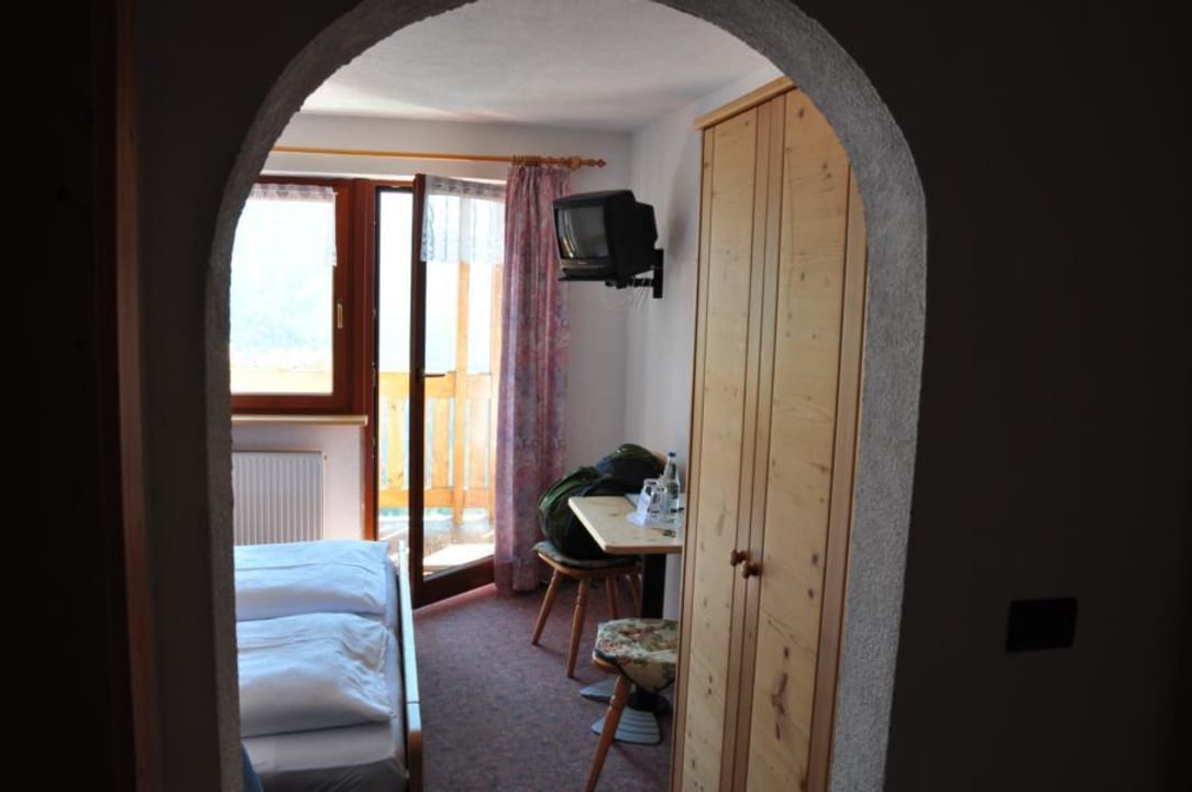 Blick Richtung Balkon Berghotel Schlemmer