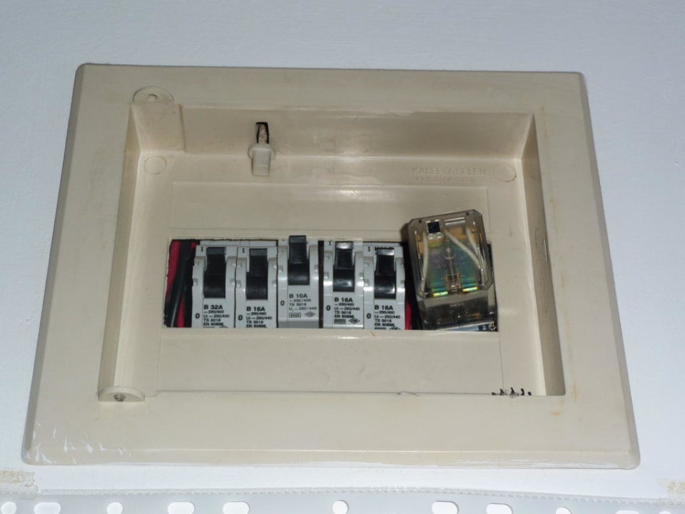 offener Sicherungskasten Hatipoglu Beach Hotel