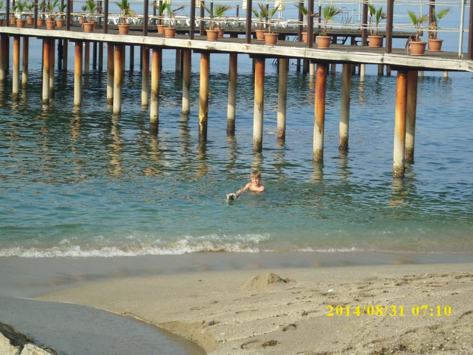 Steg vom nachbarhotel Dizalya Palm Garden