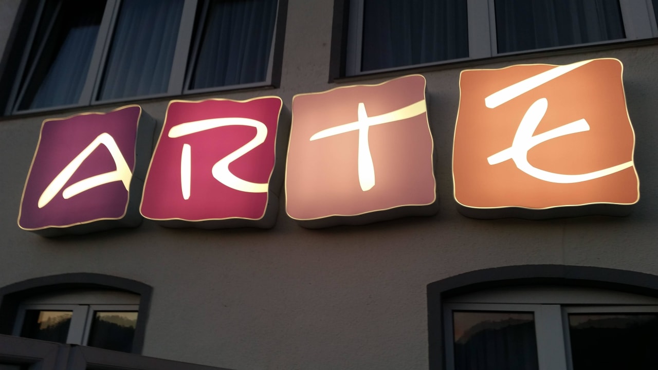 Hotelansicht RheinHotel ARTE