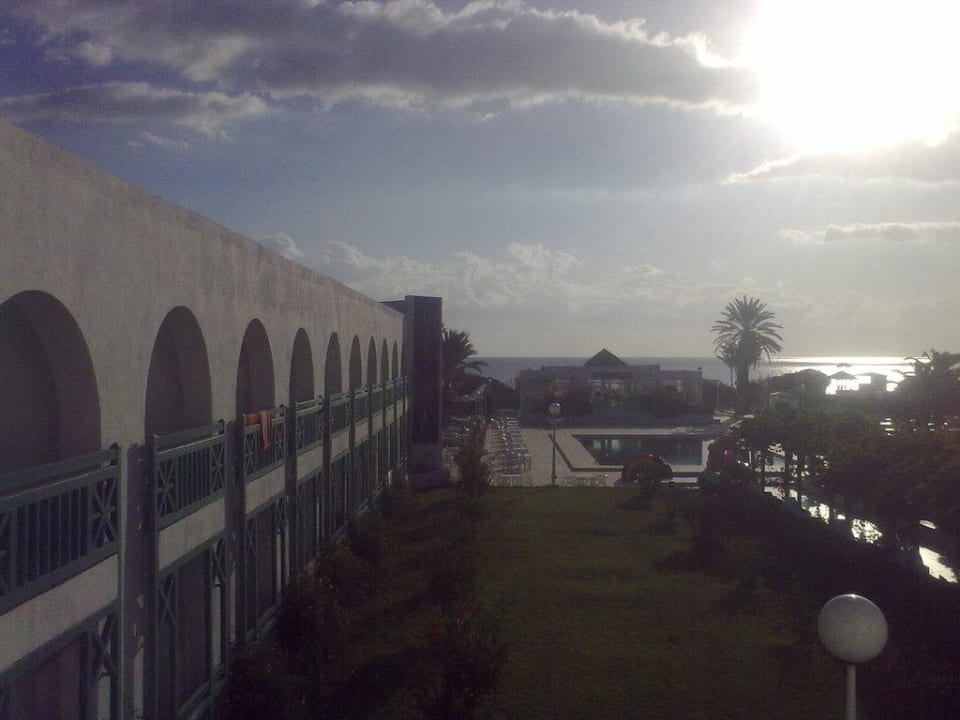 Ausblick Speisesaal Hotel El Mouradi Cap Mahdia