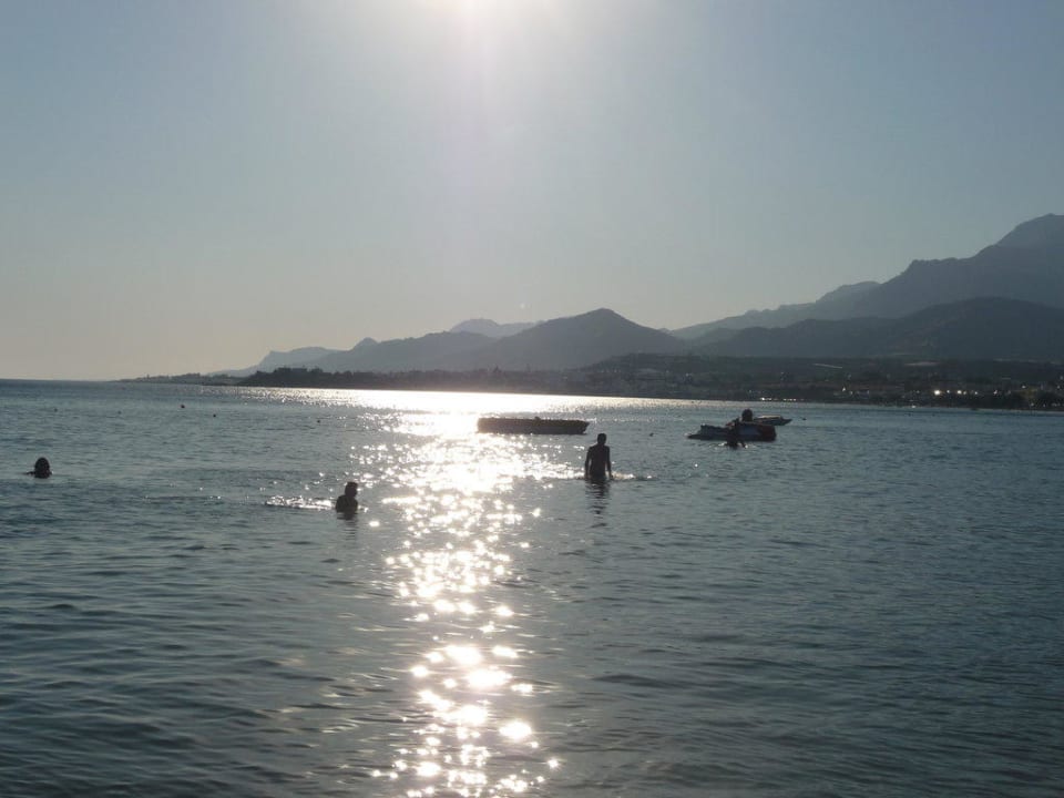 Widok z plaży Atlantica Mikri Poli Crete