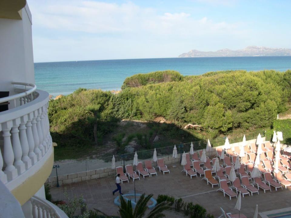 Blick vom Balkon zum Meer Iberostar Selection Albufera Park