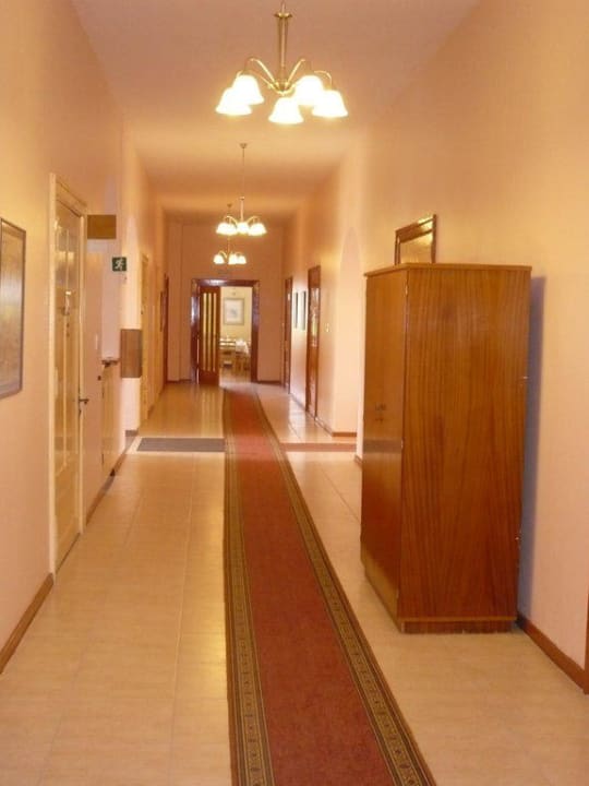 Flur zum Frühstücksraum Hotel Prinzessin Rupprecht