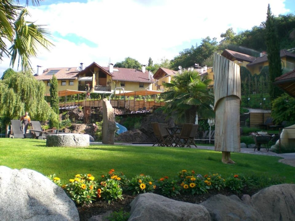 Garten mit Pool Hotel Spitaler