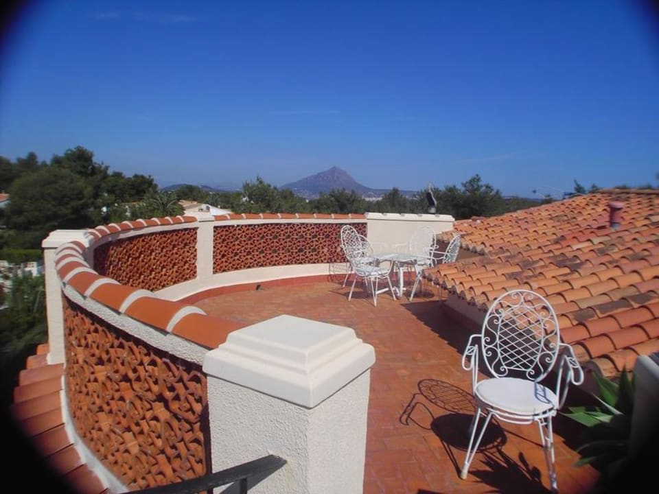 Dachterrasse El Refugio Villa Rosa