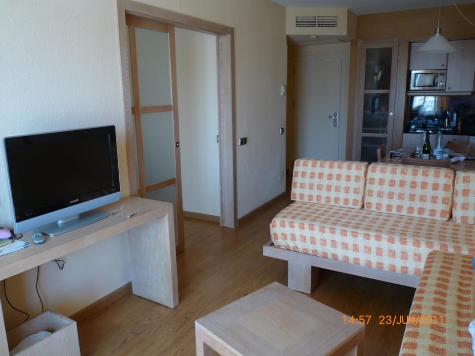 Blick in den Wohnraum Iberostar Selection Albufera Park