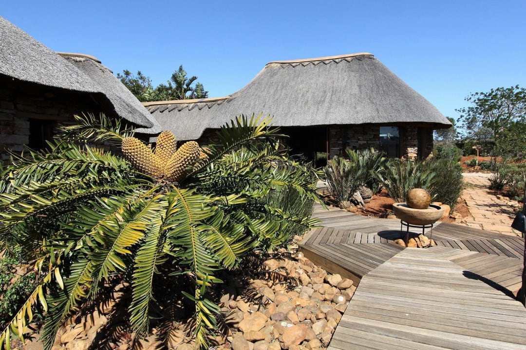 Außenansicht Haupthaus Hotel Pumba Private Game Reserve