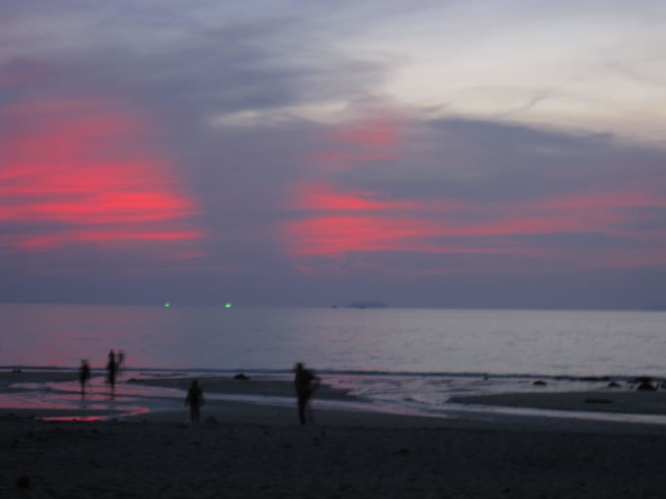 Abendstimmung Hotel Lanta Castaway Resort