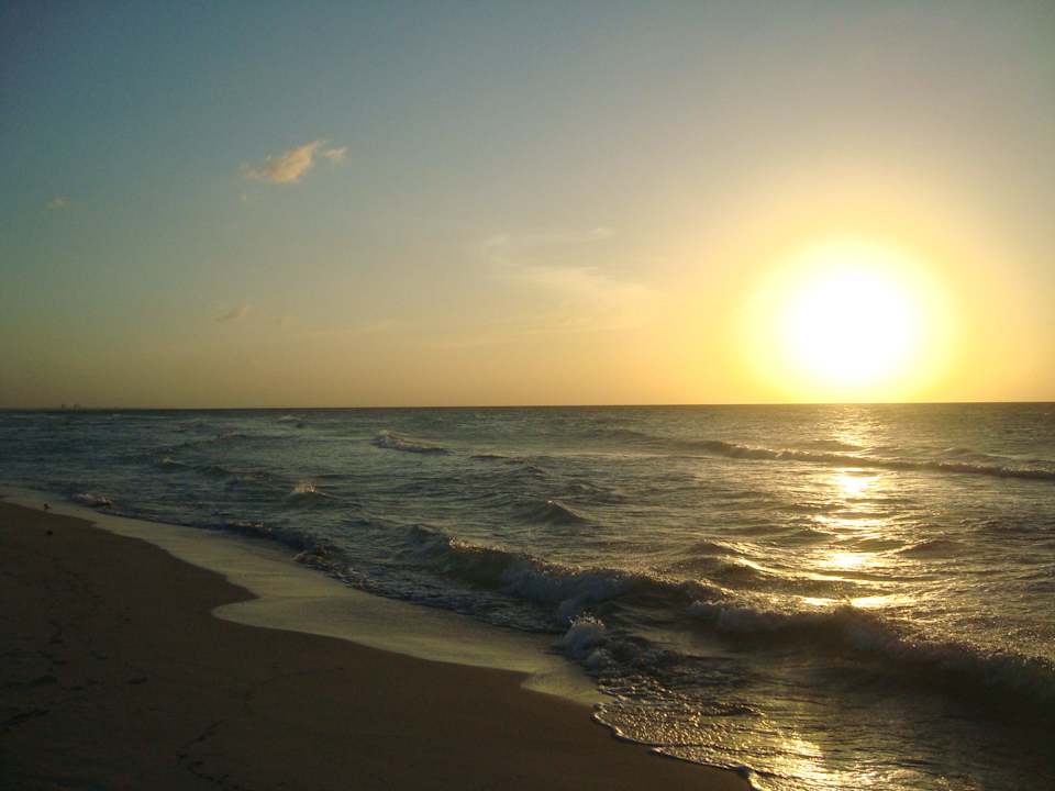 ...Sonnenuntergang... Hotel Villa Cuba