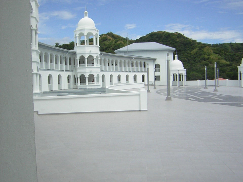 Terrasse auf dem Hoteldach Hotel Riu Palace Costa Rica