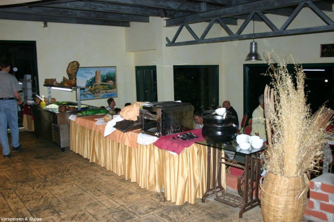 Abendessen Vorspeisen und Suppe Hotel Kriopigi