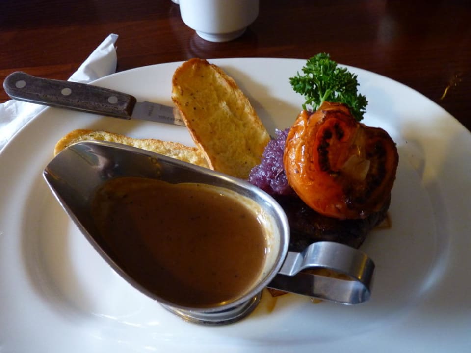 Tolles Abendessen Hotel Downings Bay