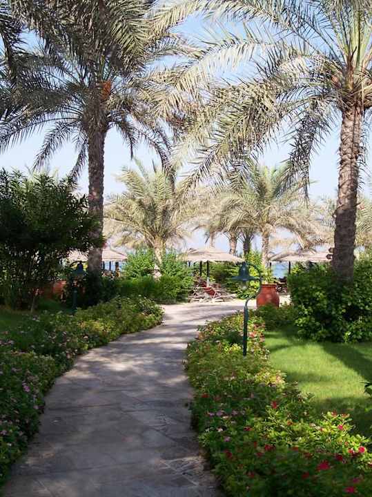 Gartenanlage Miramar Al Aqah Beach Resort