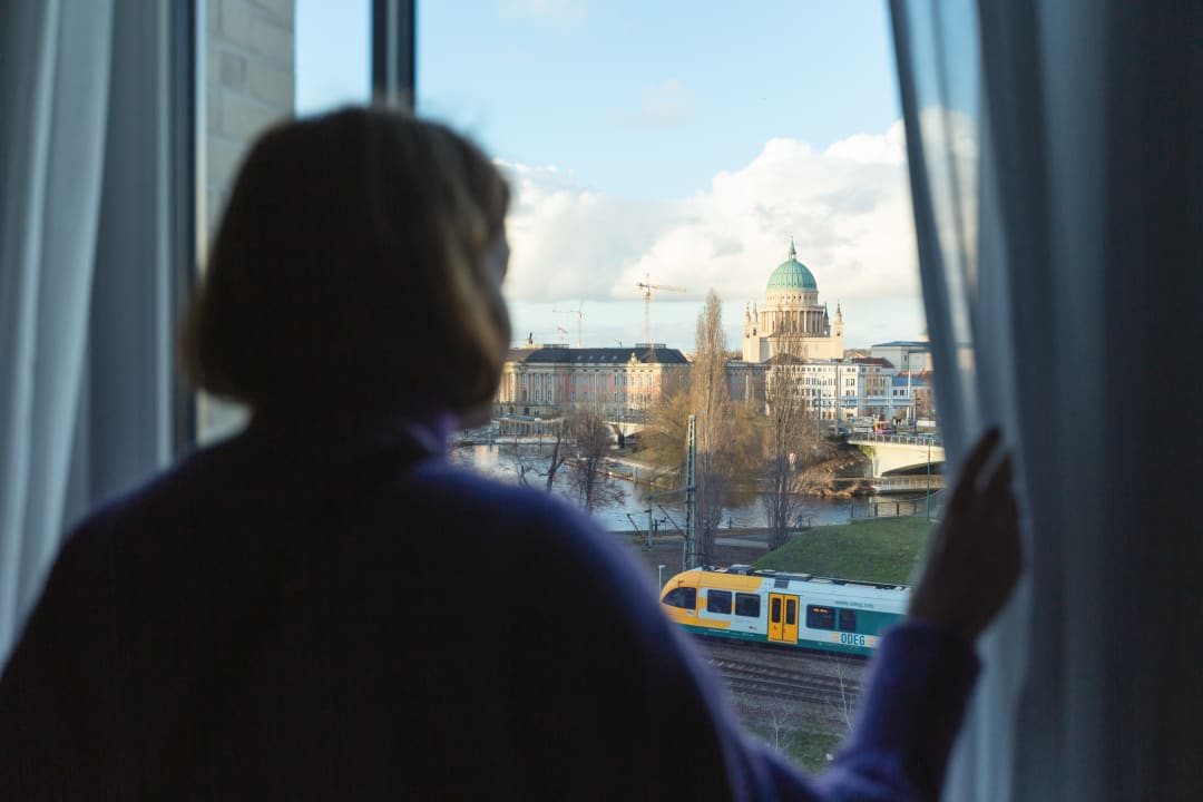 Ausblick Holiday Inn - the niu, Amity Potsdam