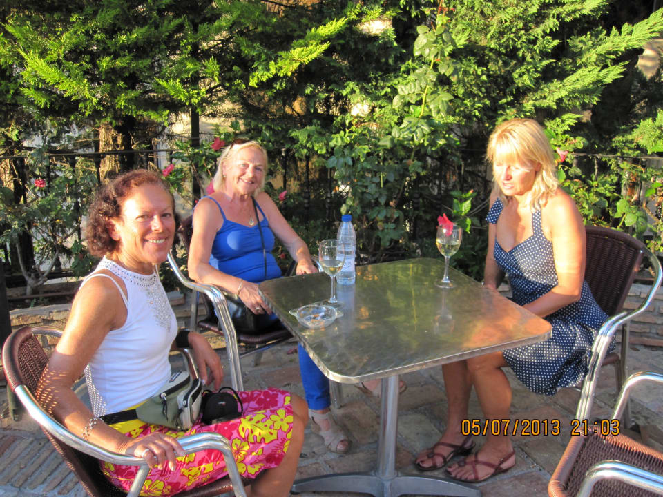 Entspannen nach dem Unterricht Malaca Instituto Club Hispanico