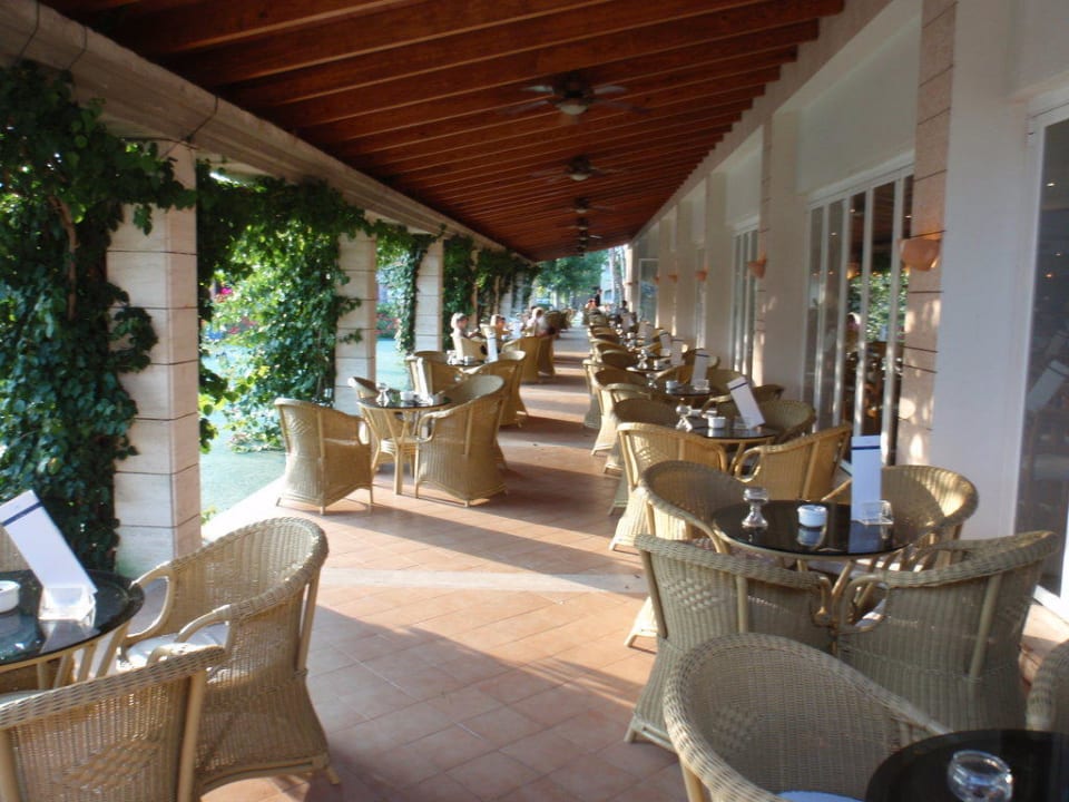 Außenbereich vor der Bar Prinsotel La Dorada