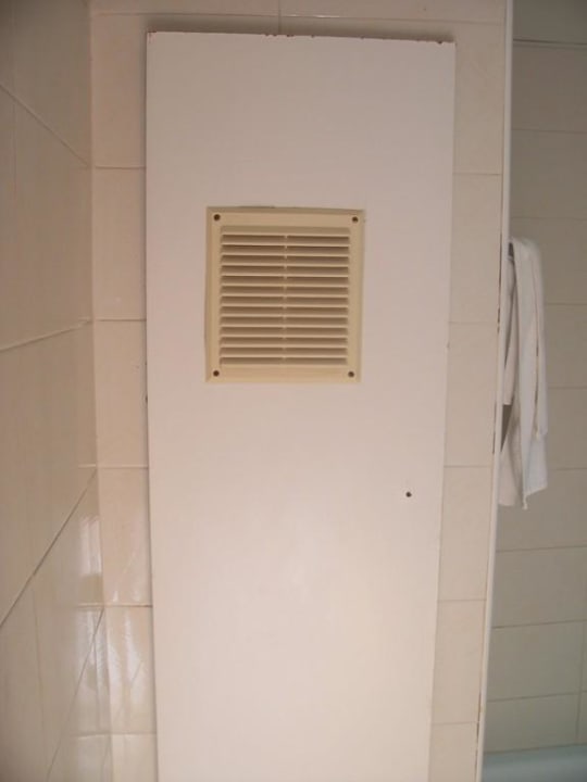 Lüftungsschacht im Bad Pabisa Sofia