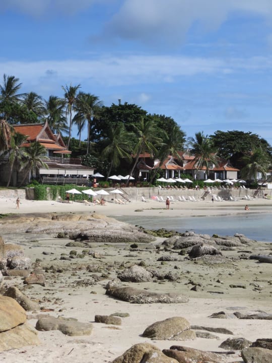 Blick auf den Hotelstrand  Samui Paradise Chaweng Beach Resort & Spa