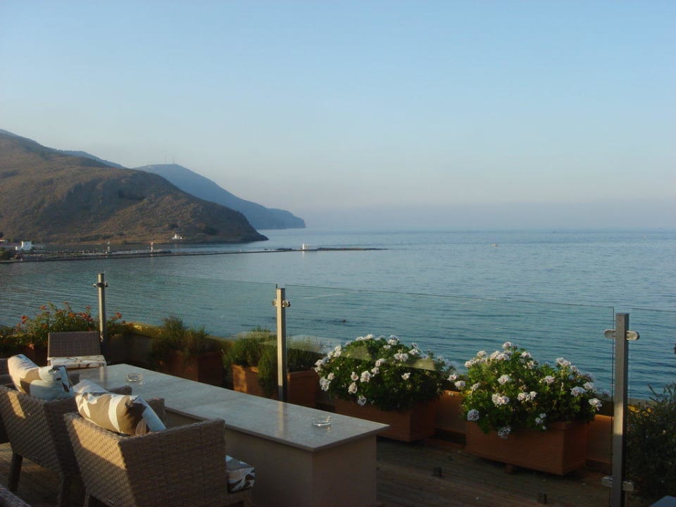 Blick von Hotelterrasse  Hotel Corissia Princess