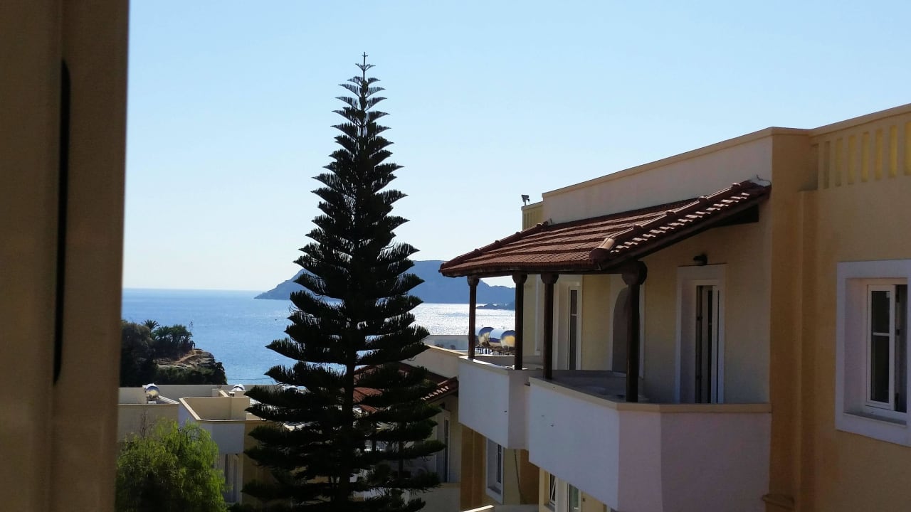 Blick vom Speiseraum  Hotel Alexander House