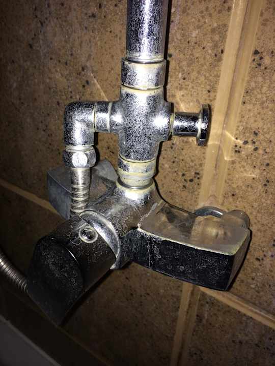 Verkalkte Dusche Hotel Nevada Hamburg