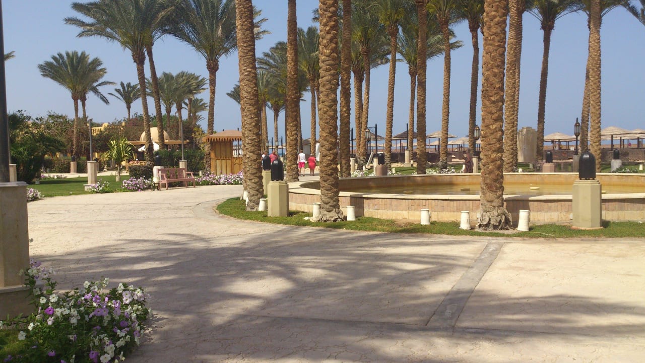 Promenade am Strand Makadi Palace