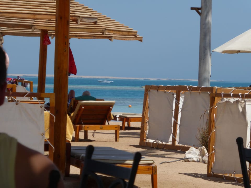 Blick vom Strand Restaurant, einfach genial  Steigenberger ALDAU Beach Hotel