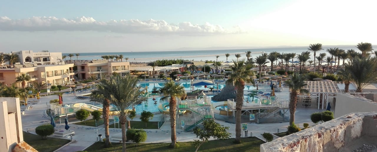 Ausblick Pickalbatros Royal Moderna Resort-Sharm El Sheikh
