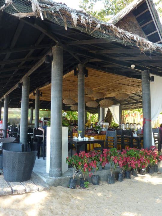 Ecke des Restaurants Ocean Breeze Resort