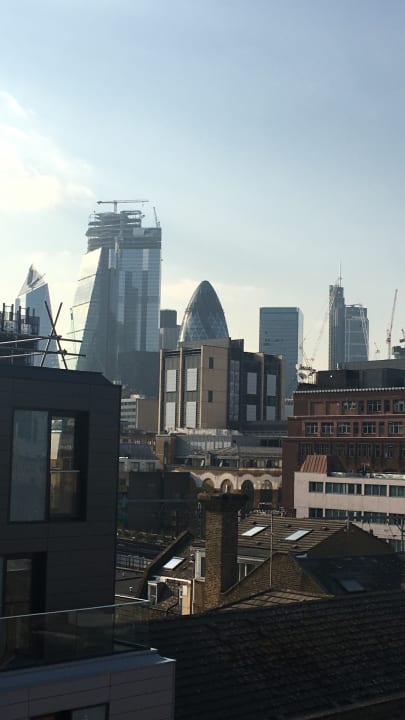 Ausblick Wombat's City Hostel London