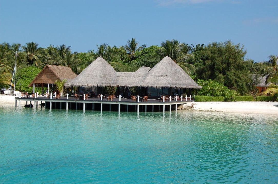 Blick auf Sunset Restaurant Adaaran Select Hudhuran Fushi - Premium All Inclusive
