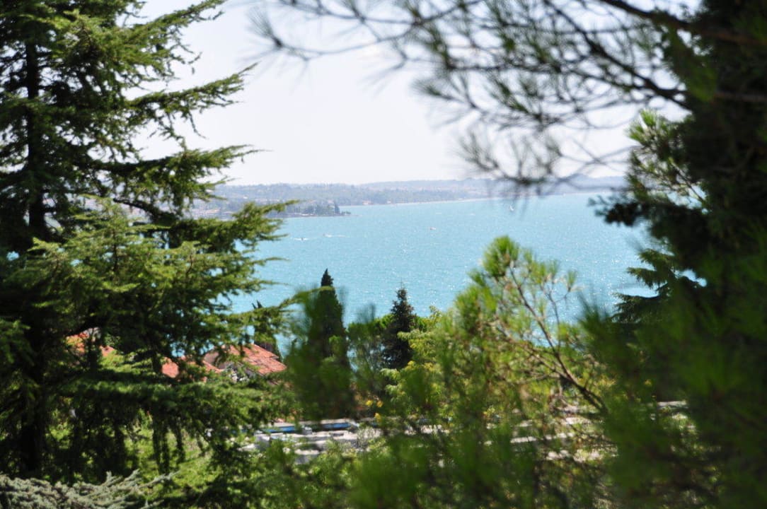 Aussicht auf den See Hotel Marco Polo