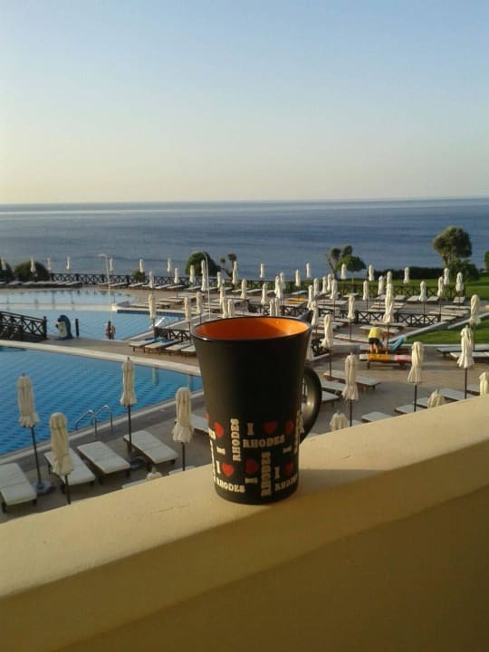 Sonnenaufgang  Hotel Kalithea Horizon Royal